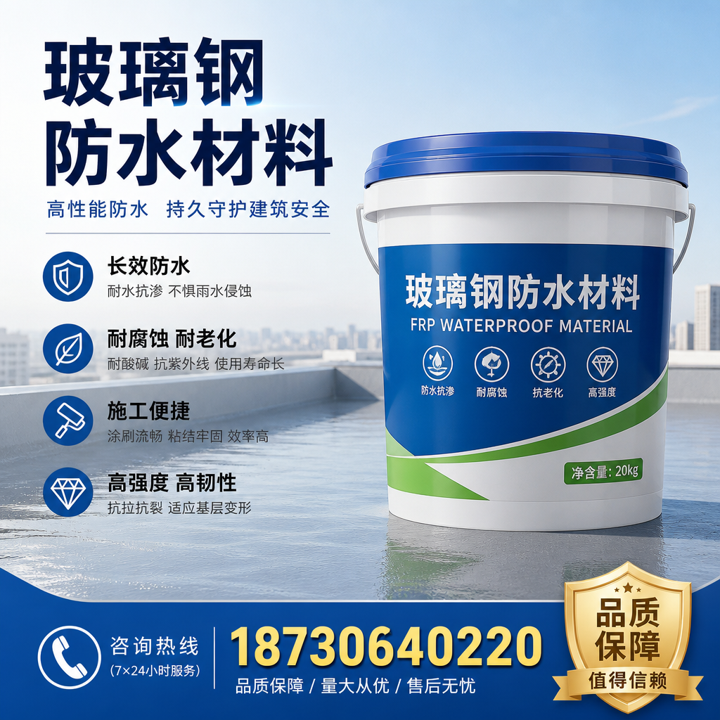 专家解析：玻璃钢防水材料的市场前景分析在 安庆